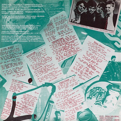 Här å nu innersleeve av Håkan Sandsjö